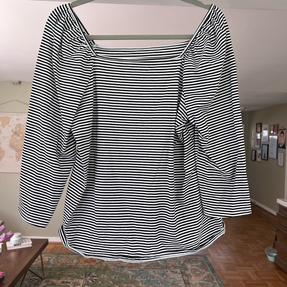 Ann Taylor Striped Top